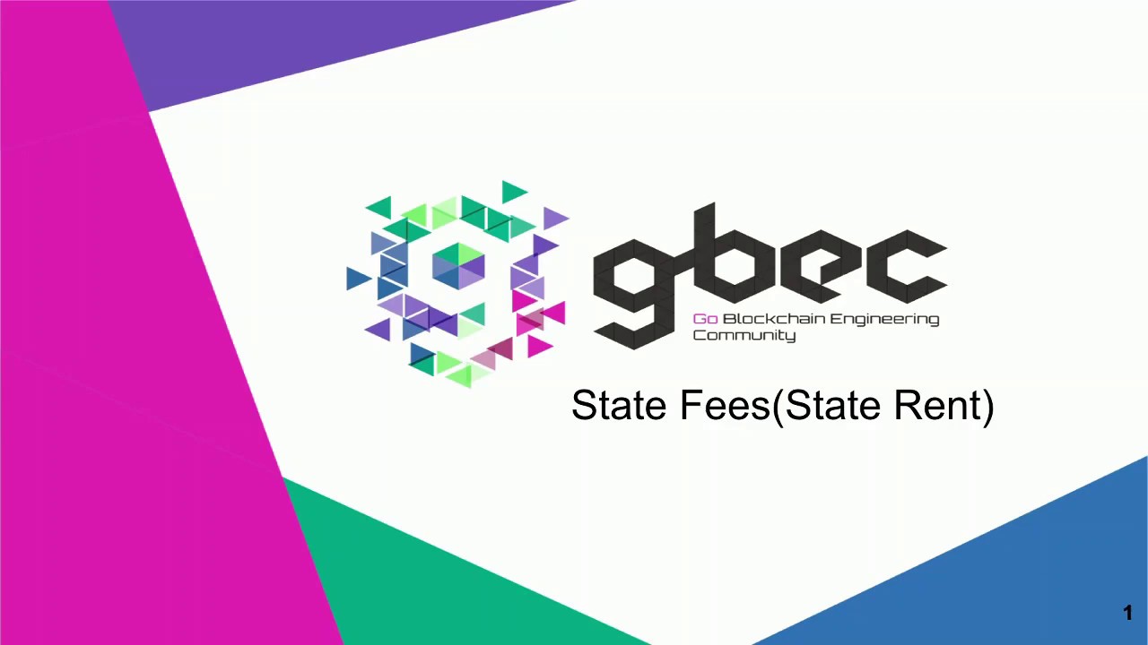 【動画で学ぶブロックチェーン】State Fees(State Rent) - 中城元臣氏