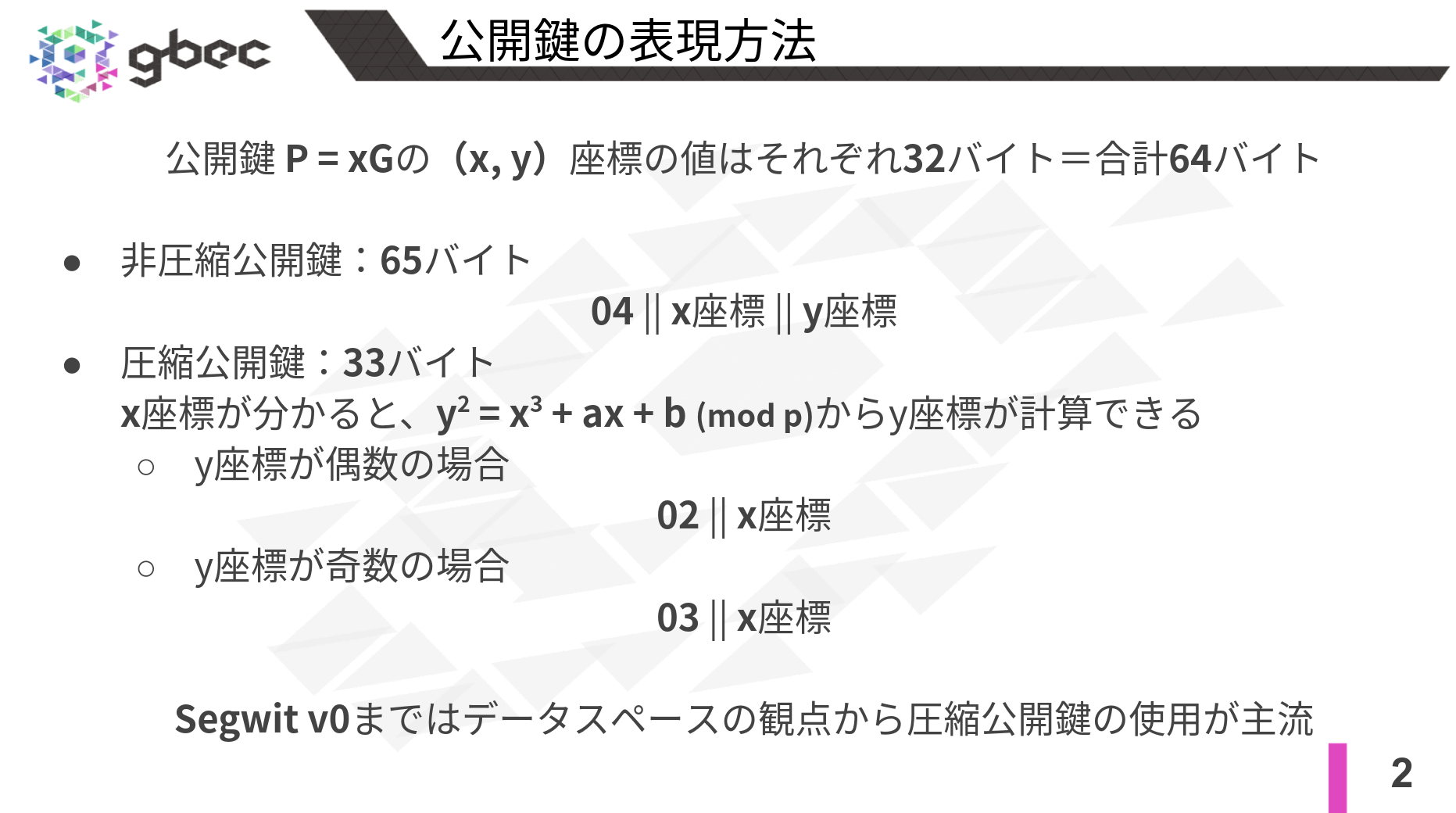 【動画で学ぶブロックチェーン】x-only Public Key -安土 茂亨氏