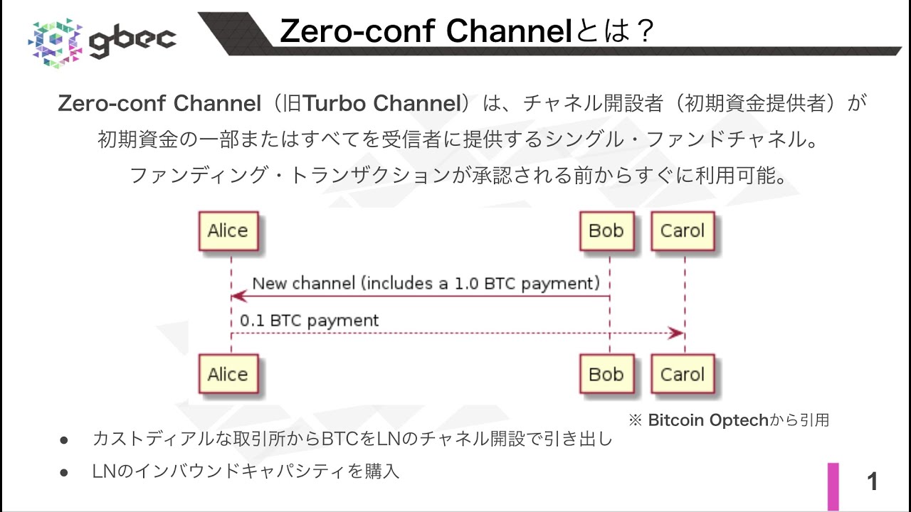 【動画で学ぶブロックチェーン】Zero-conf Channel(Turbo Channel) - 安土 茂亨氏