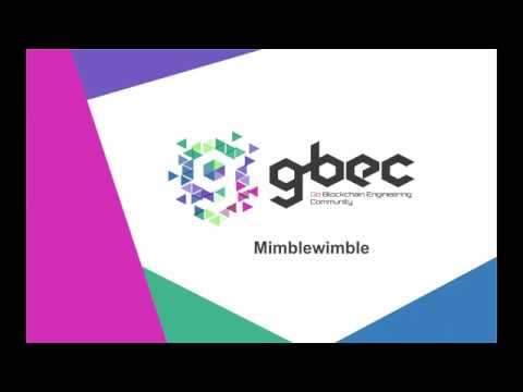 【動画で学ぶブロックチェーン】Mimblewimble -　安土 茂亨氏