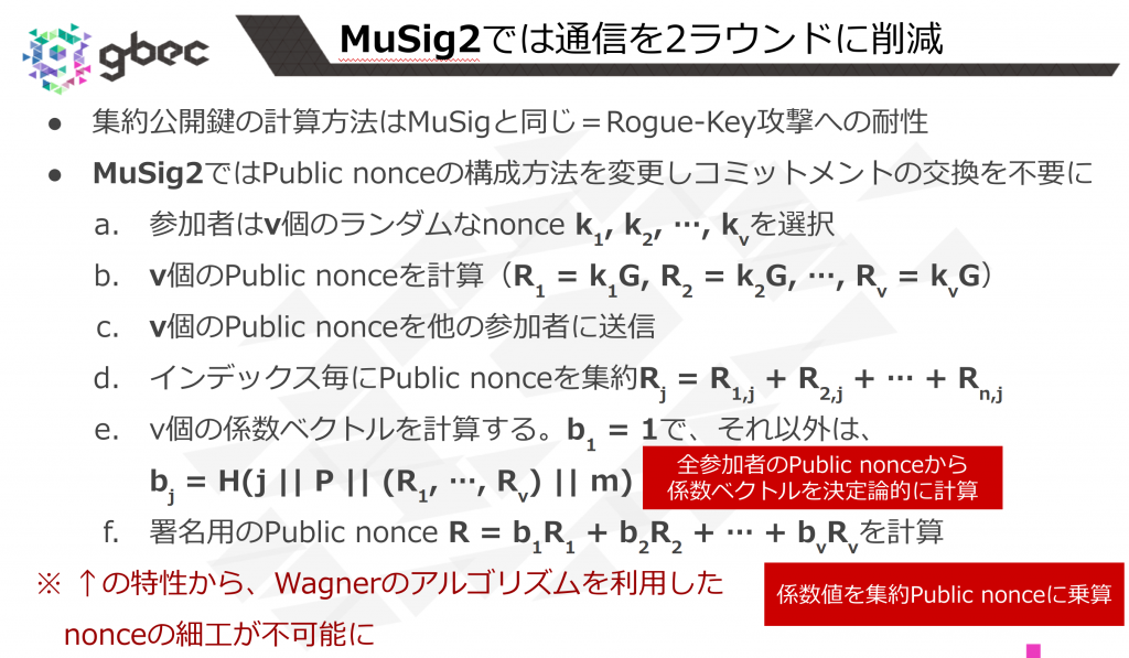 【動画で学ぶブロックチェーン】MuSig2 - 安土 茂亨氏