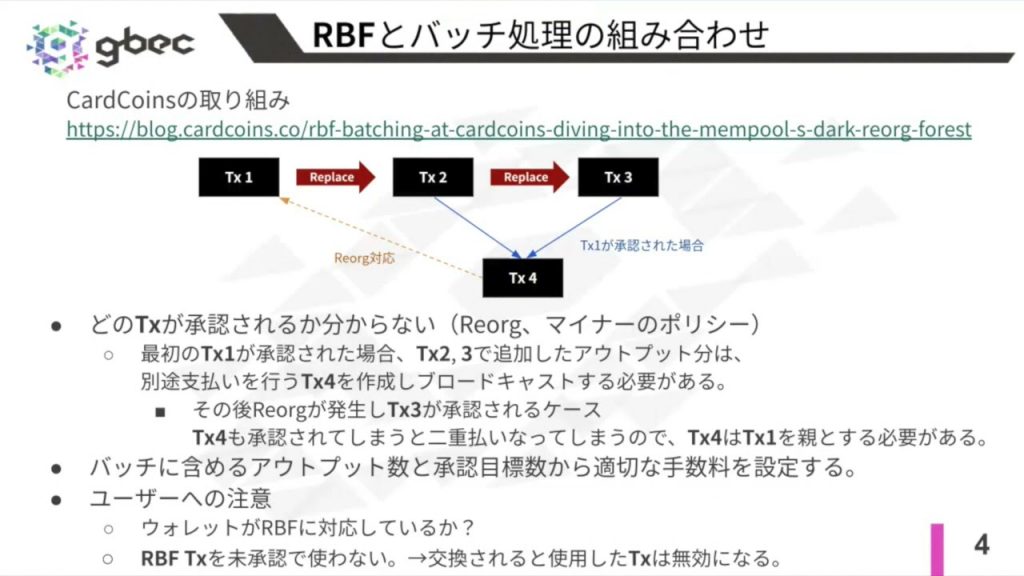 【動画で学ぶブロックチェーン】RBFを使ったトランザクションの置換 -安土 茂亨氏